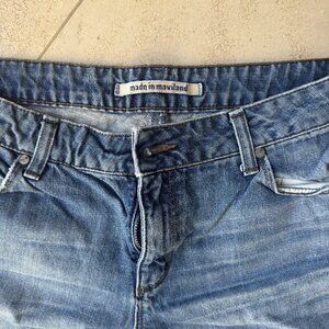 Mavi Jeans boot cut, Super low rise jeans. Made in Turkey, size 31/32 "Amelie"